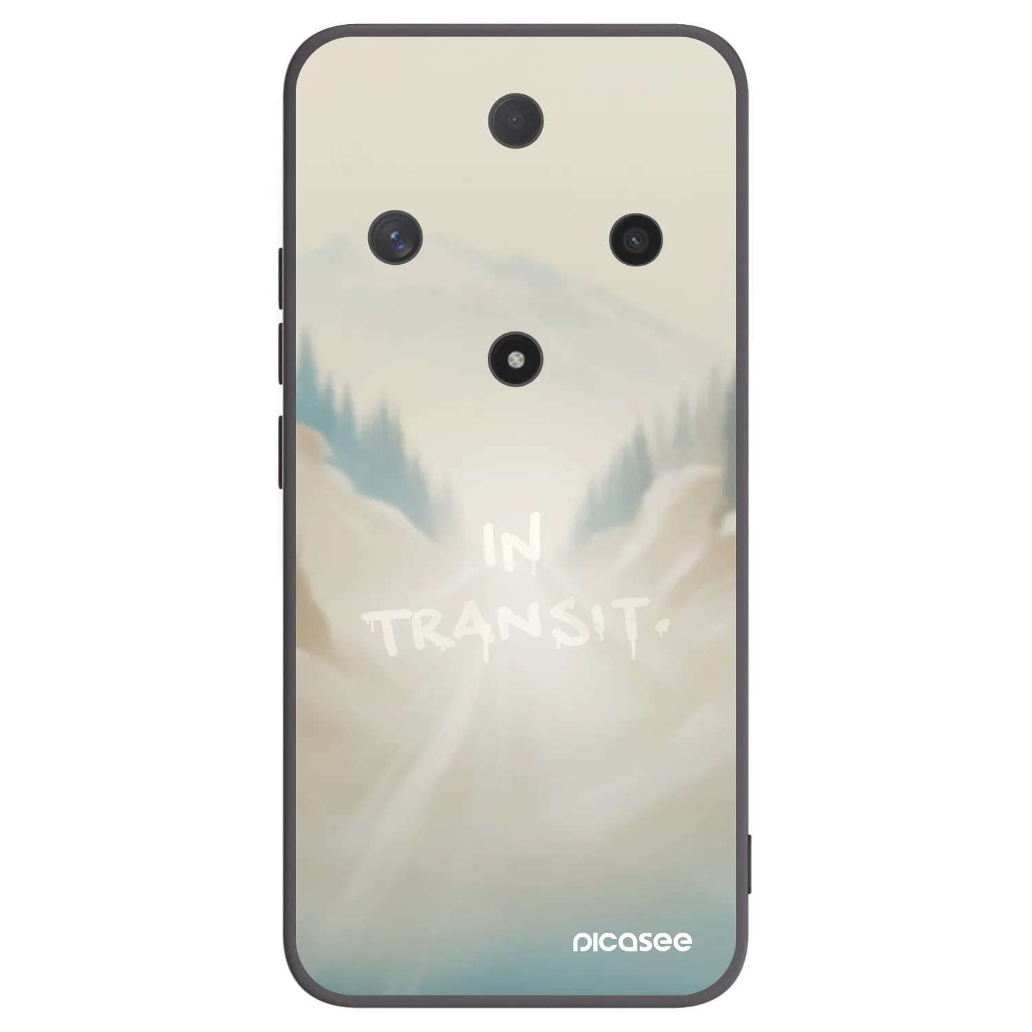 Picasee crna silikonska maskica za Honor Magic6 Lite 5G - IN TRANSIT
