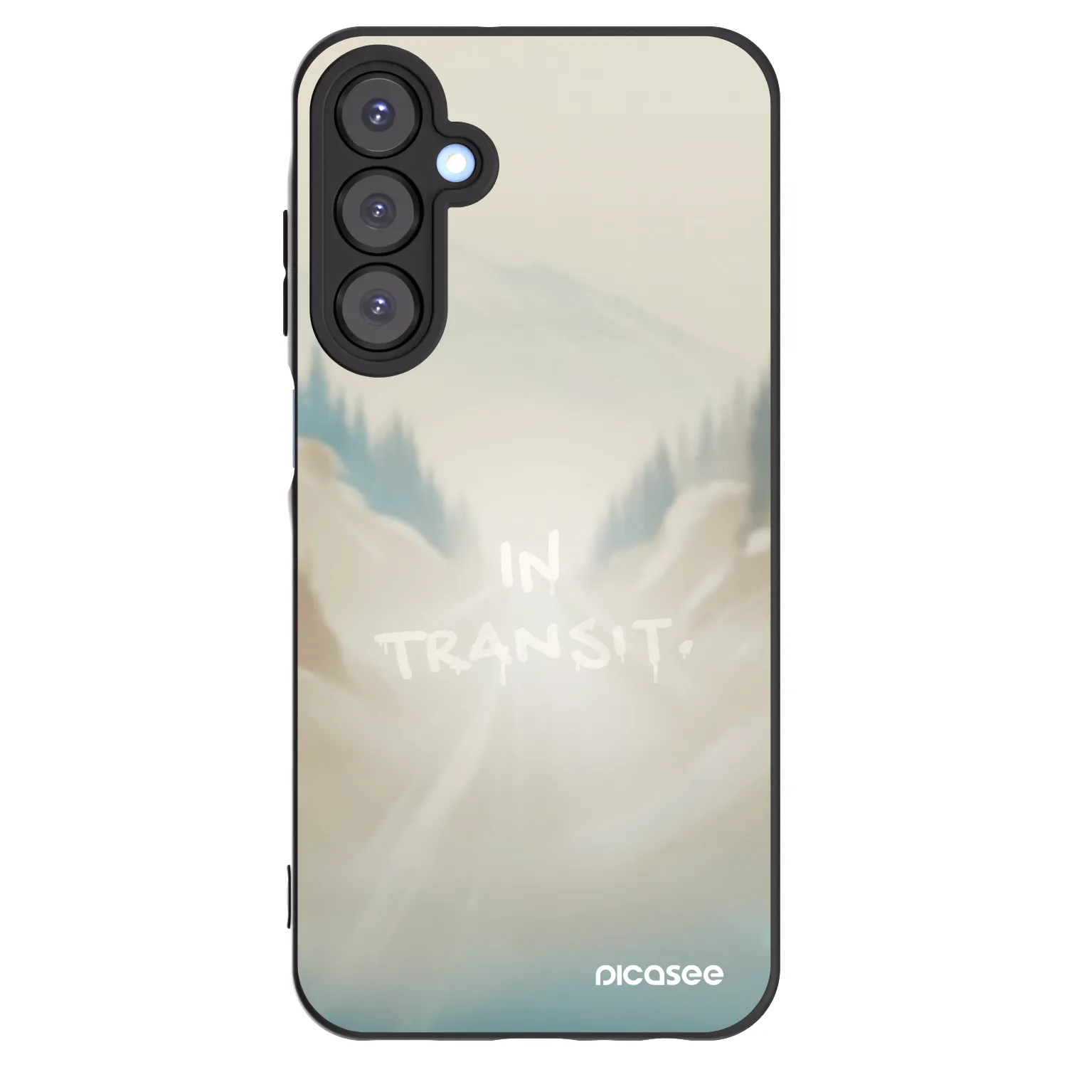 Picasee crna silikonska maskica za Samsung Galaxy A25 A256B 5G - IN TRANSIT