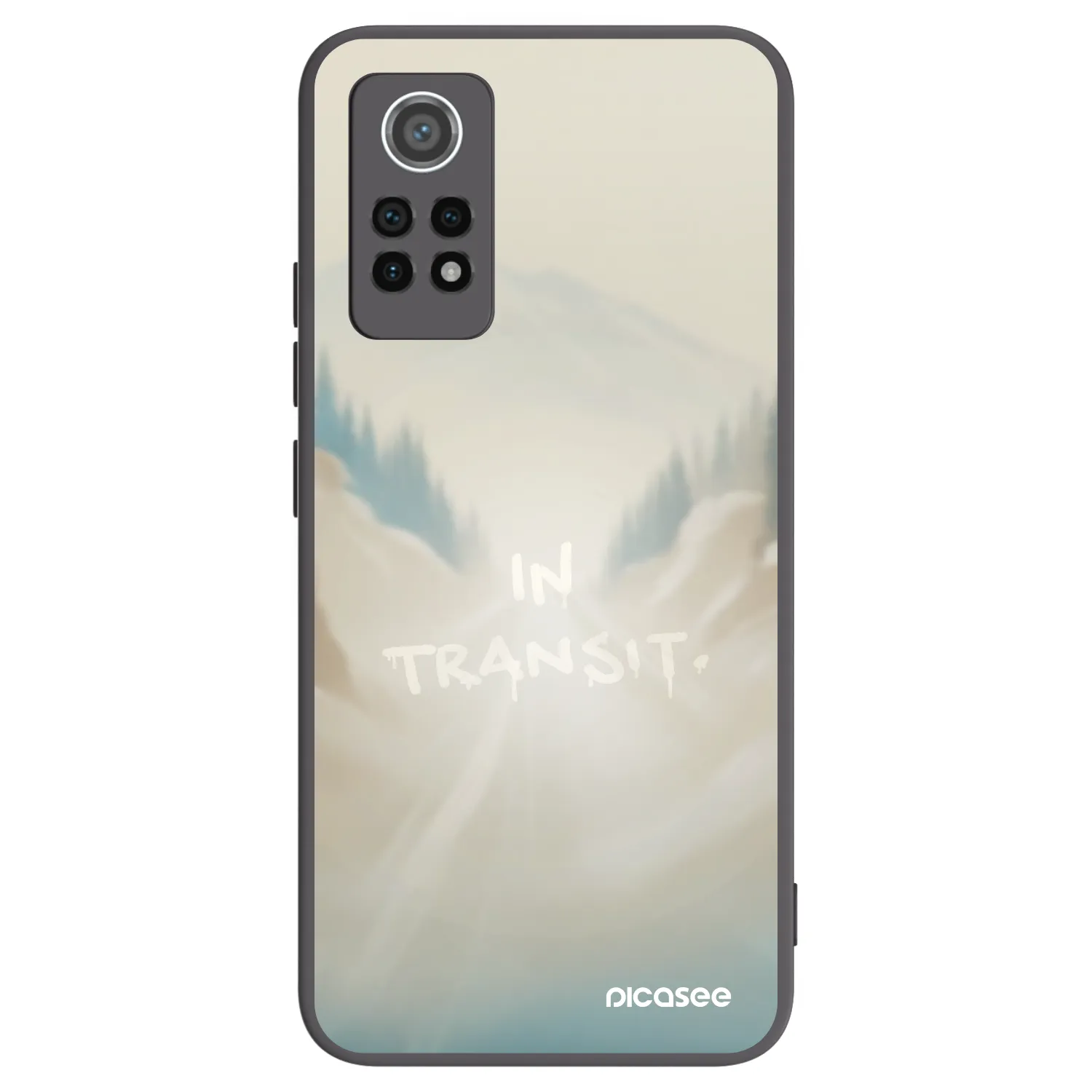 Picasee crna silikonska maskica za Xiaomi Redmi Note 12 Pro 4G - IN TRANSIT
