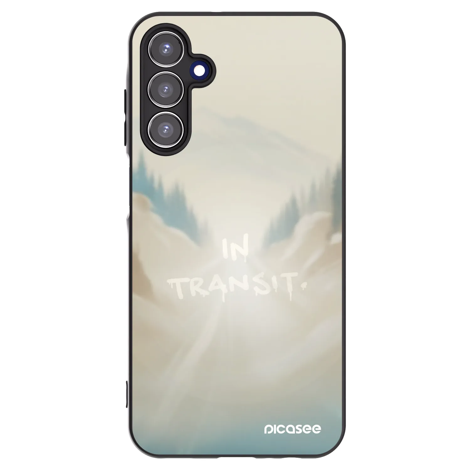 Picasee crna silikonska maskica za Samsung Galaxy A15 A155F 4G - IN TRANSIT