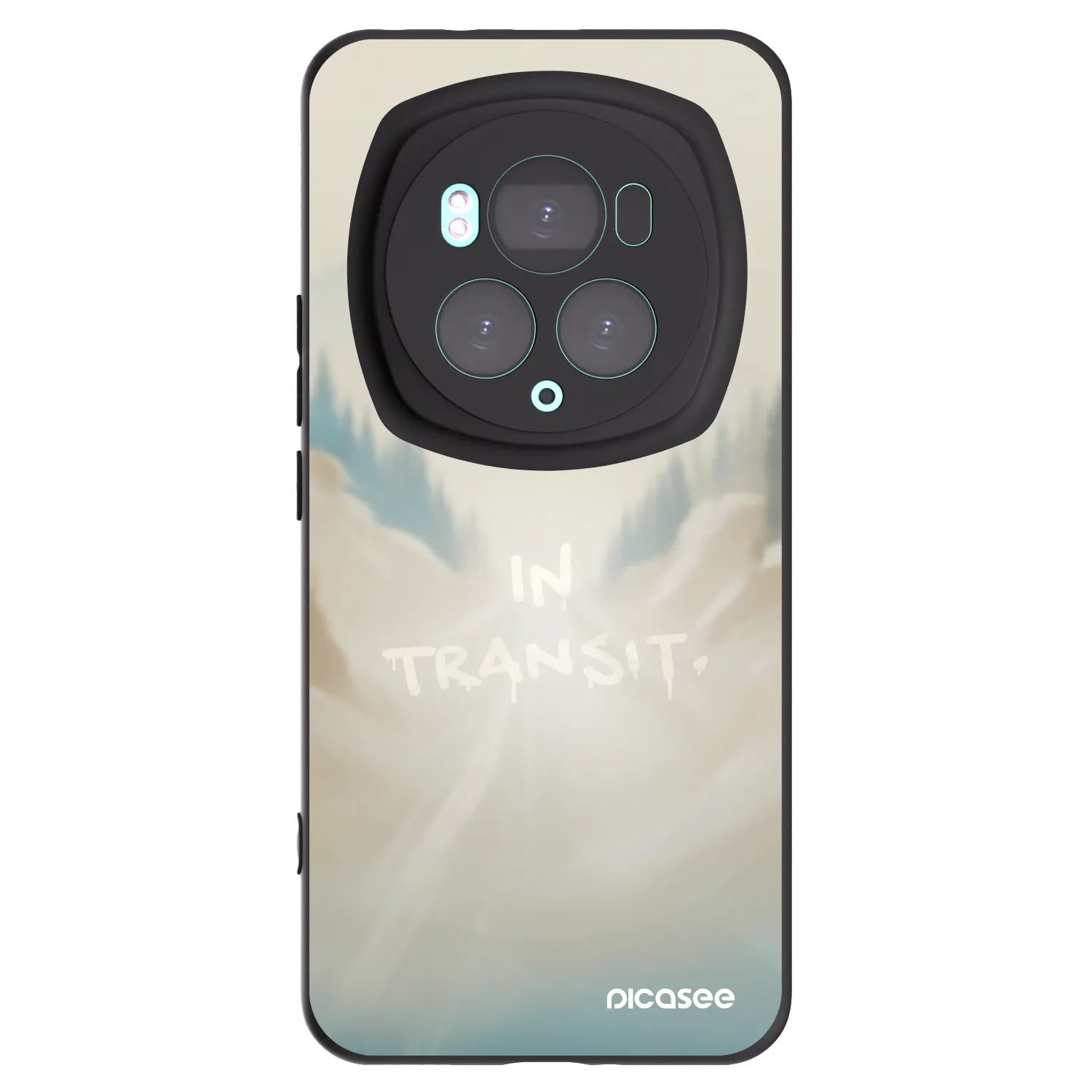 Picasee crna silikonska maskica za Honor Magic6 Pro - IN TRANSIT