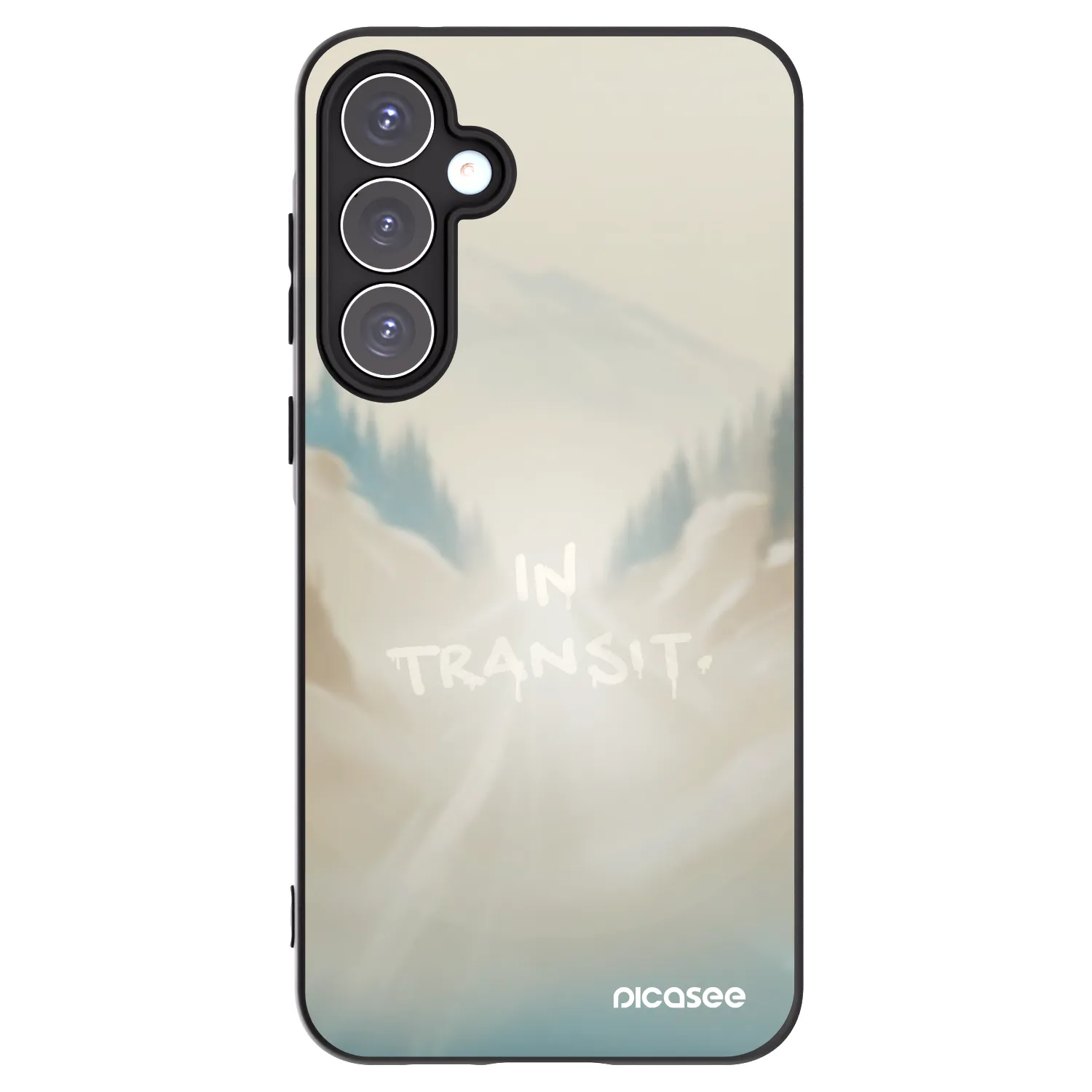 Picasee crna silikonska maskica za Samsung Galaxy A55 5G A556B - IN TRANSIT