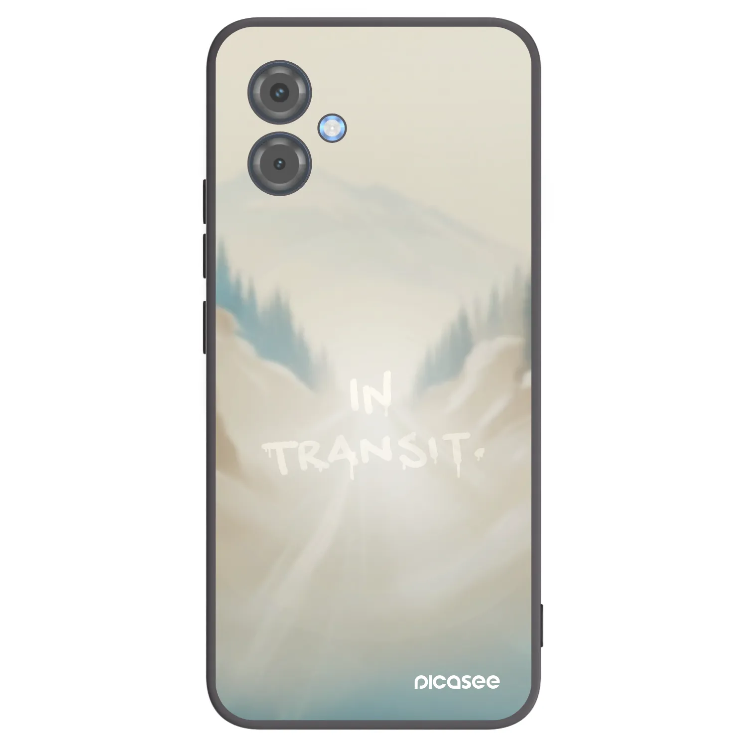 Picasee crna silikonska maskica za Motorola Moto G14 - IN TRANSIT