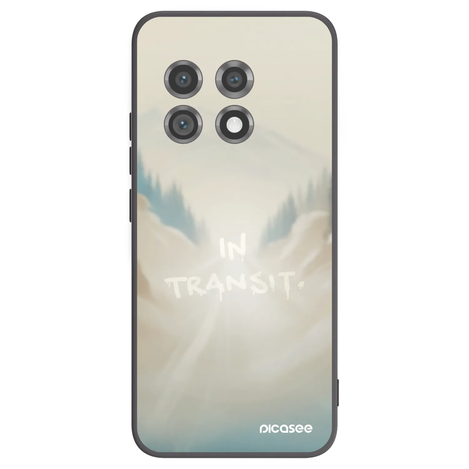Picasee crna silikonska maskica za OnePlus 11 5G - IN TRANSIT