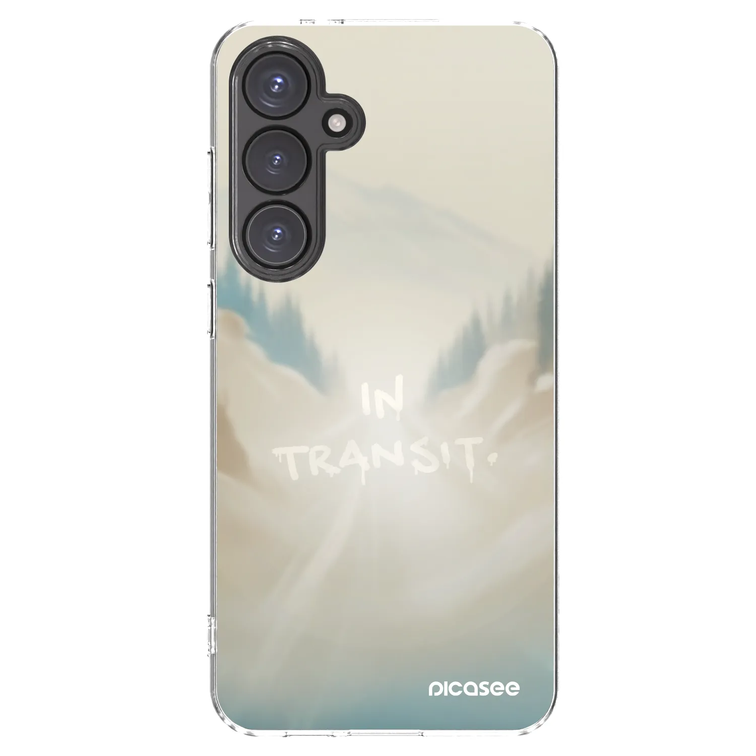 Picasee silikonska prozirna maskica za Samsung Galaxy S24 FE S721B - IN TRANSIT