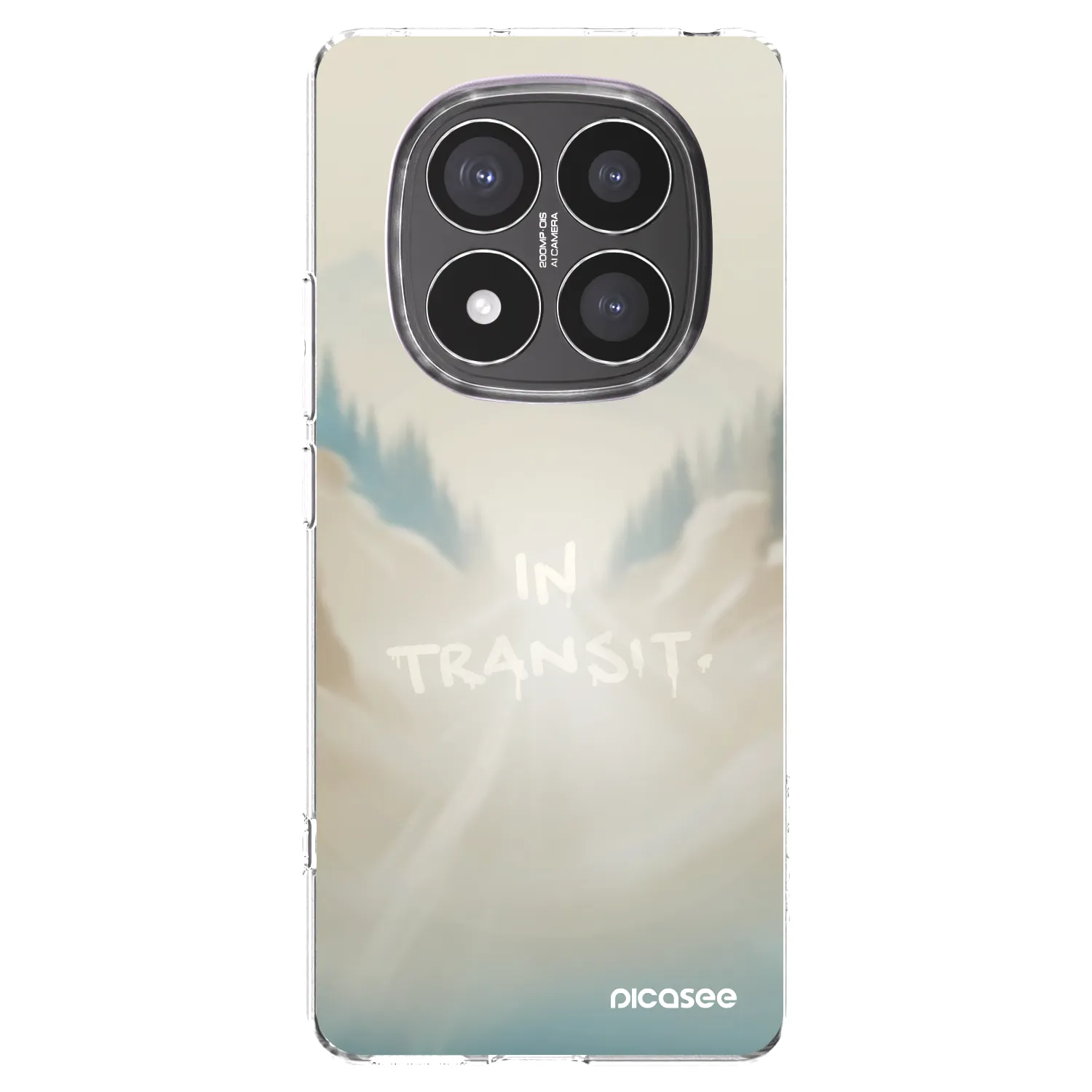 Picasee silikonska prozirna maskica za Xiaomi Redmi Note 14 Pro+ 5G - IN TRANSIT