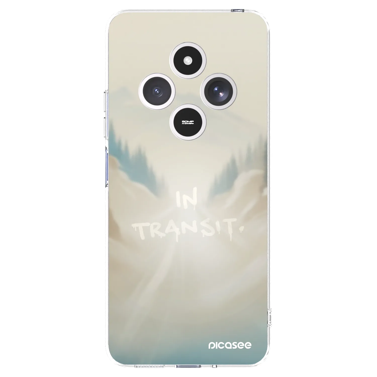 Picasee silikonska prozirna maskica za Xiaomi Redmi 14C - IN TRANSIT