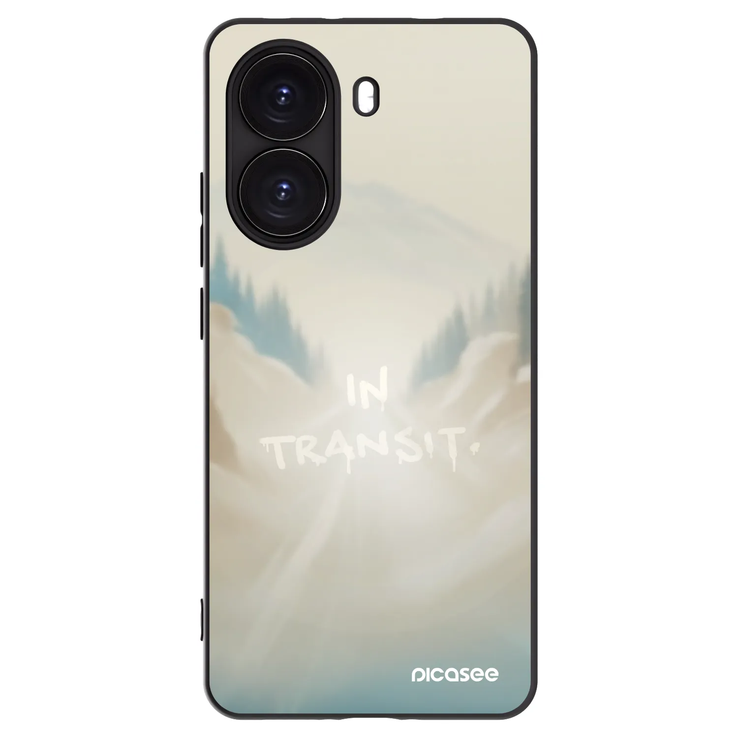 Picasee crna silikonska maskica za Xiaomi Poco X7 Pro 5G - IN TRANSIT