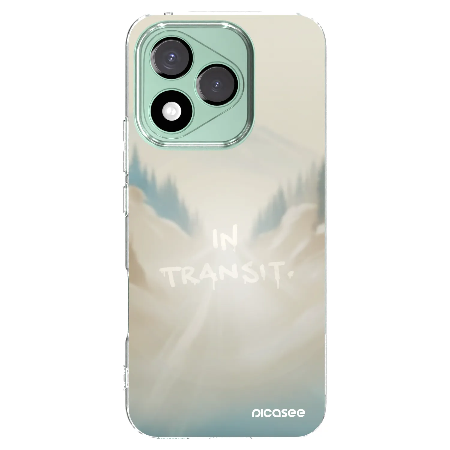 Picasee silikonska prozirna maskica za Honor 400 Lite 5G - IN TRANSIT