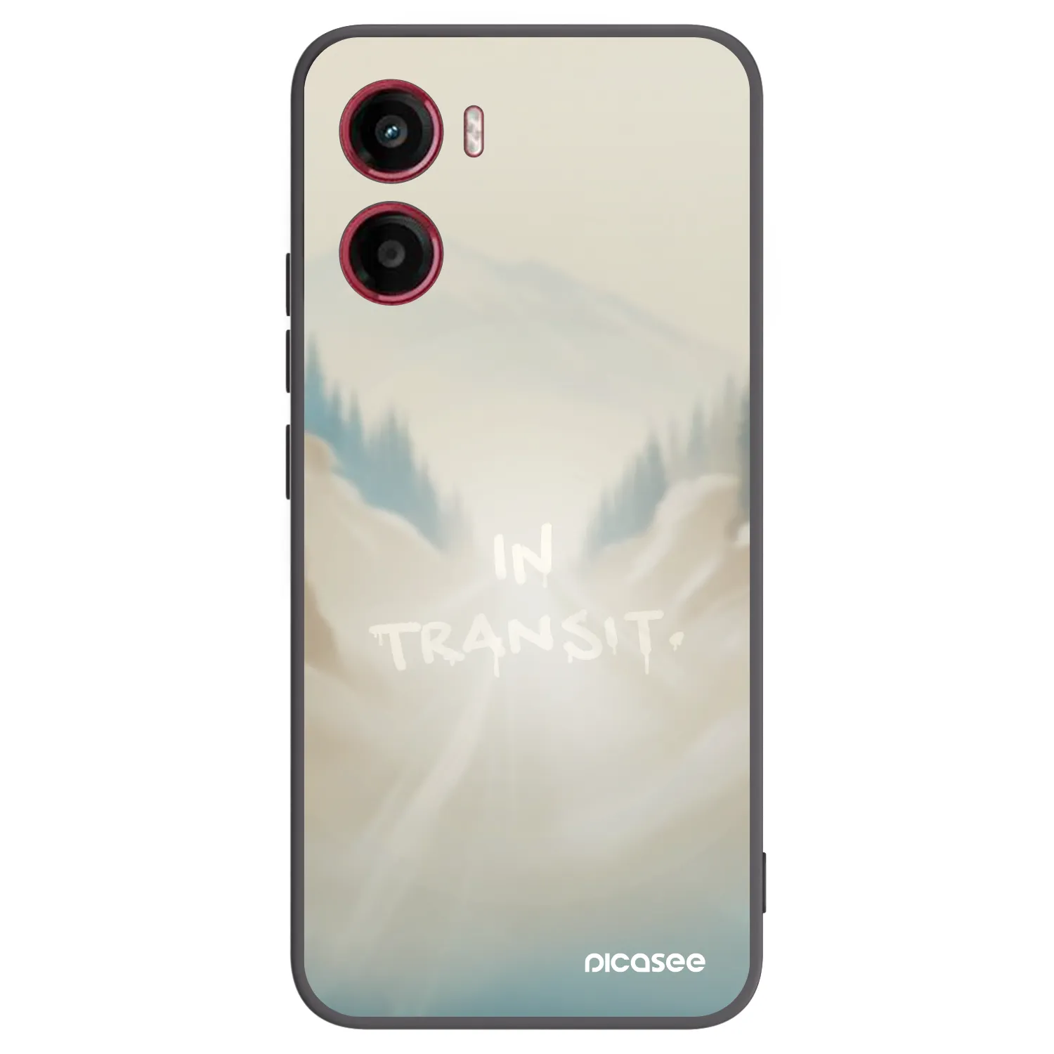 Picasee crna silikonska maskica za Motorola Moto G05 - IN TRANSIT