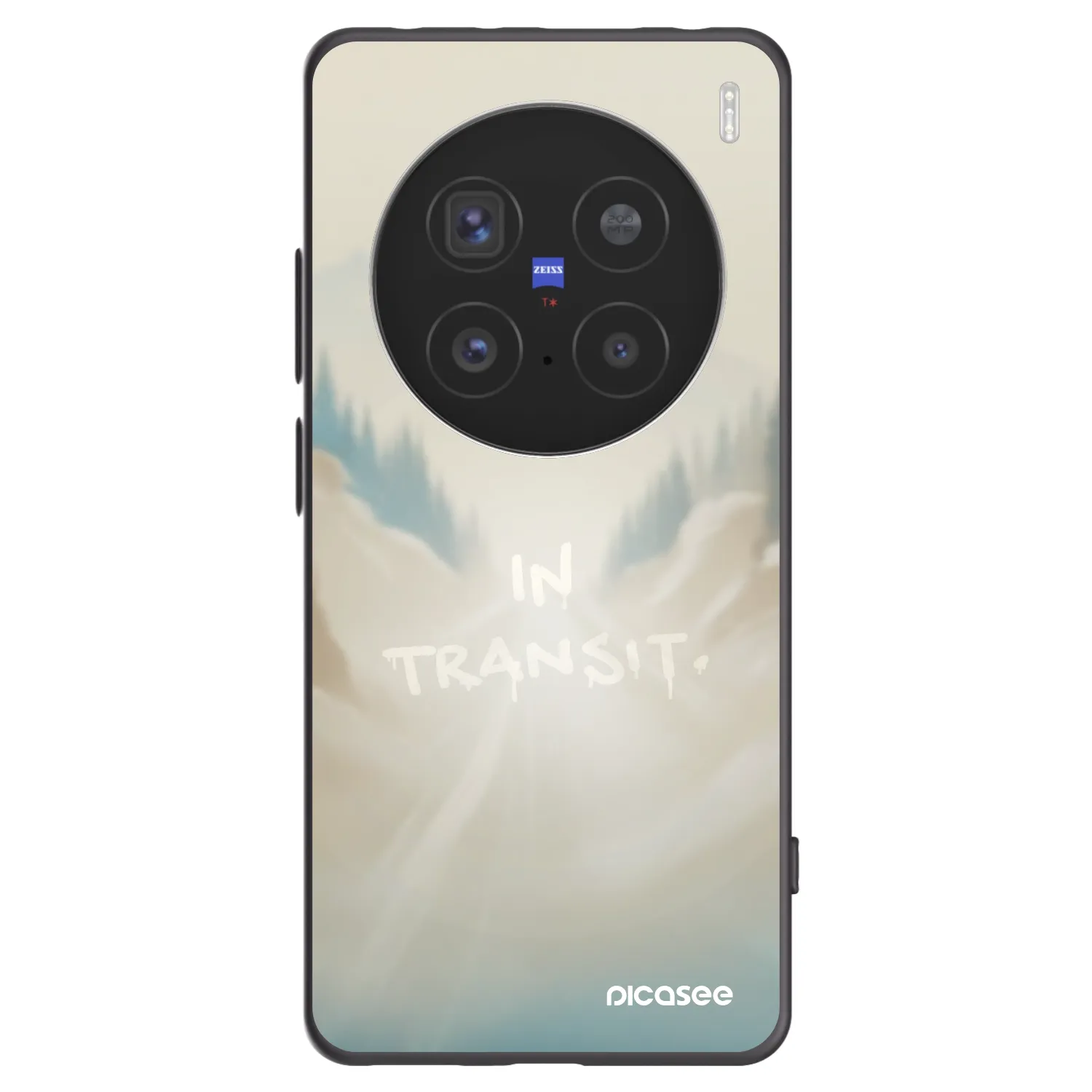 Picasee crna silikonska maskica za Vivo X200 Pro - IN TRANSIT