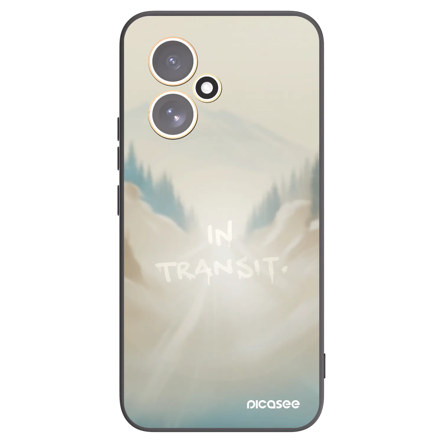 Picasee crna silikonska maskica za Honor 400 5G - IN TRANSIT