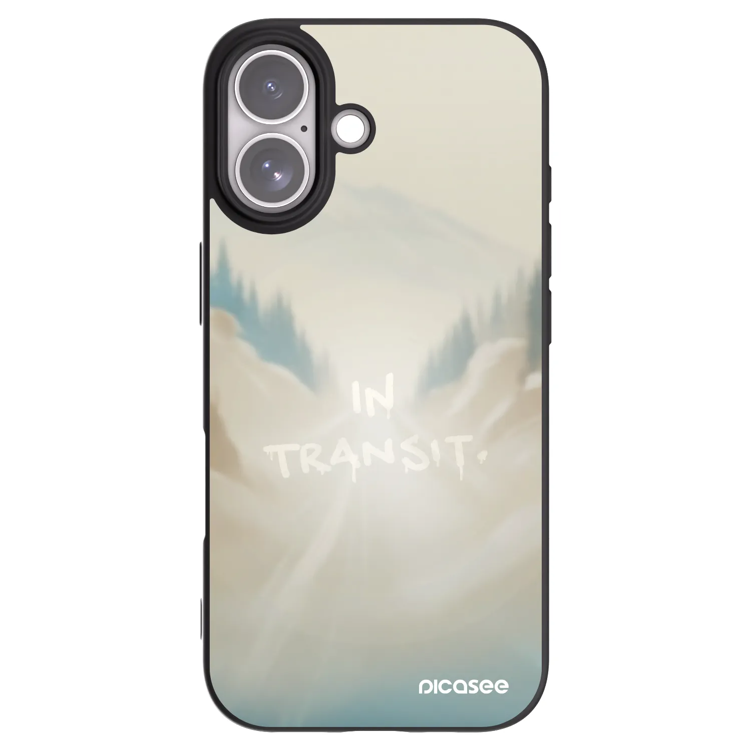 Picasee crna silikonska maskica za Apple iPhone 17 - IN TRANSIT