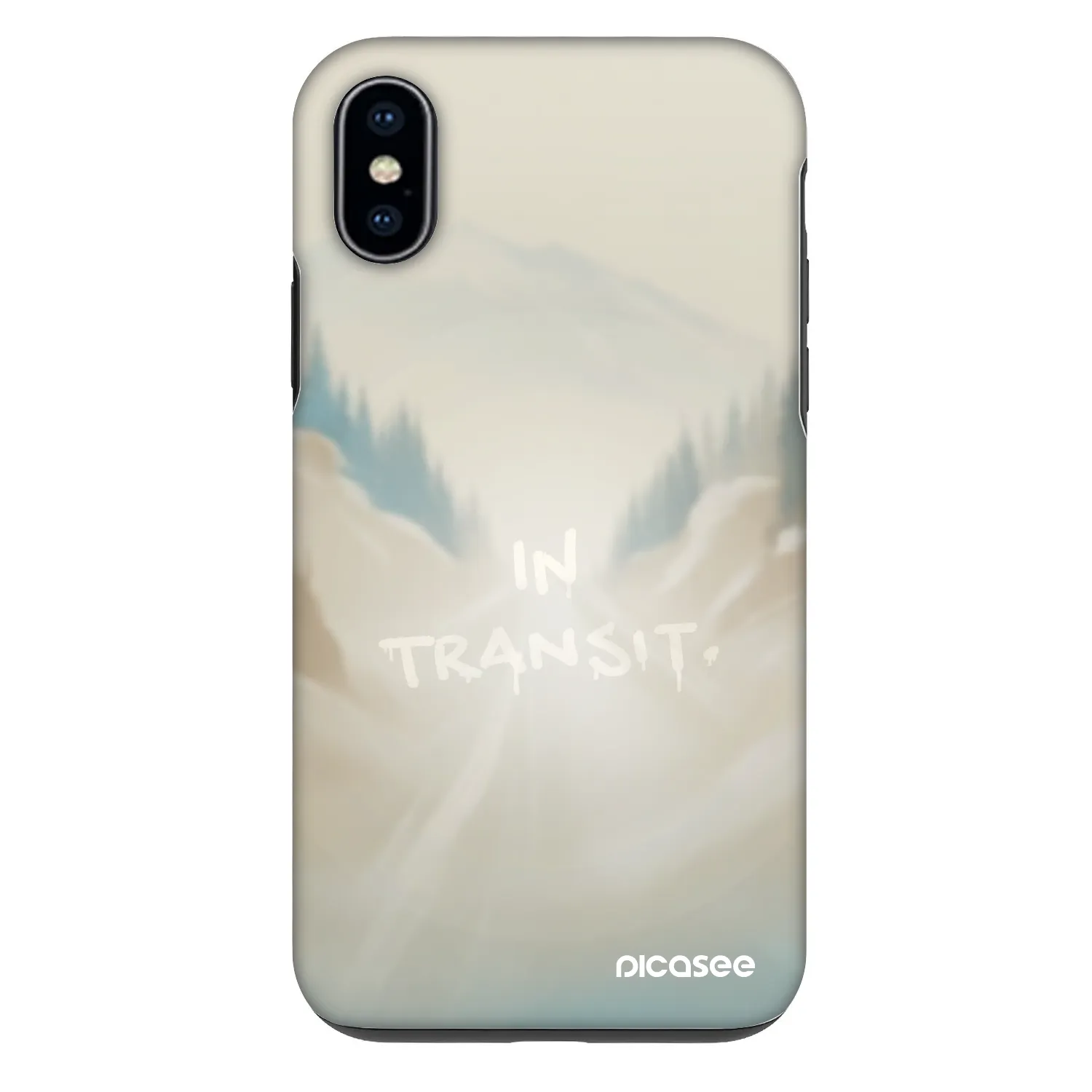 Picasee Fashion Case za Apple iPhone X/XS - IN TRANSIT