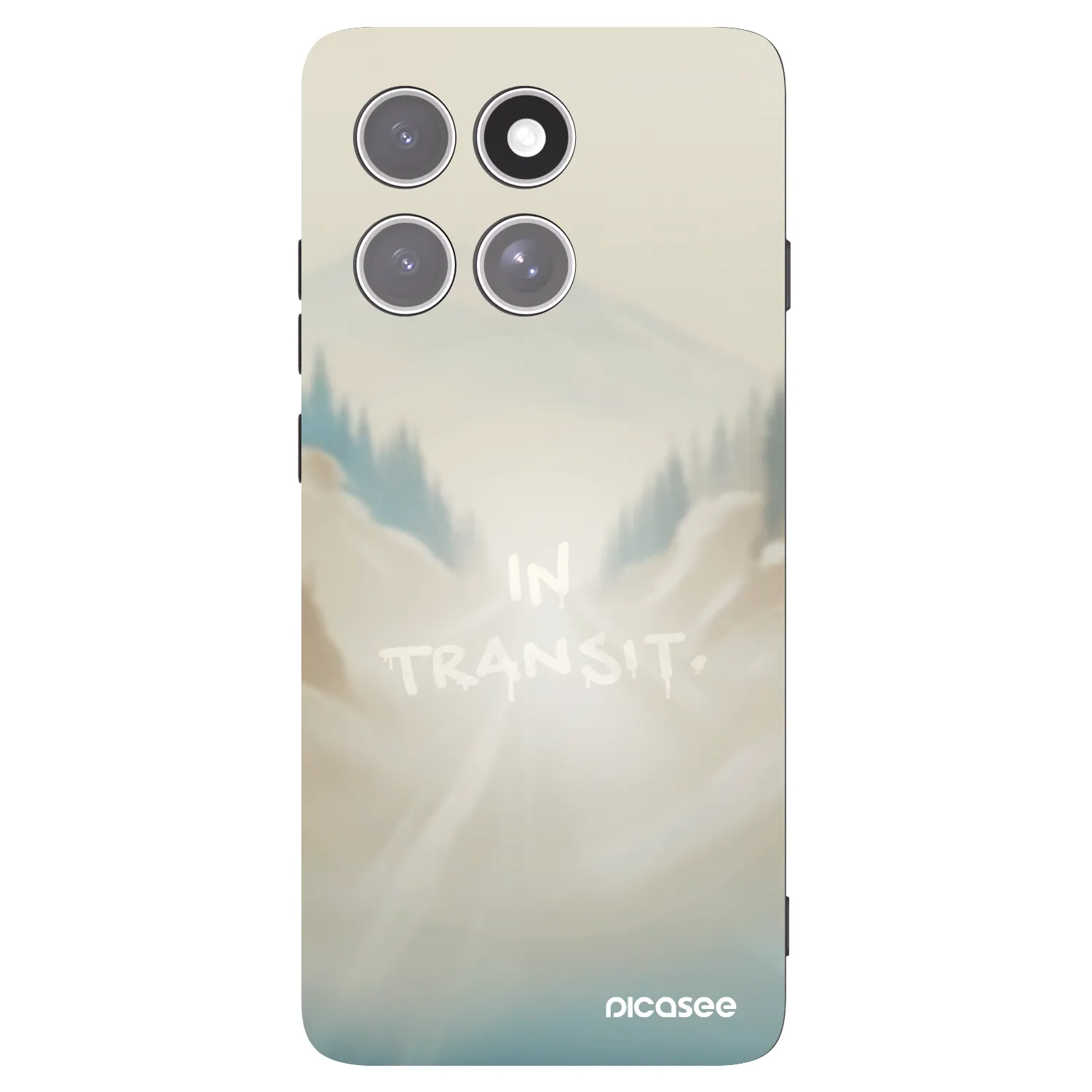 Picasee crna silikonska maskica za Motorola Edge 60 Pro - IN TRANSIT