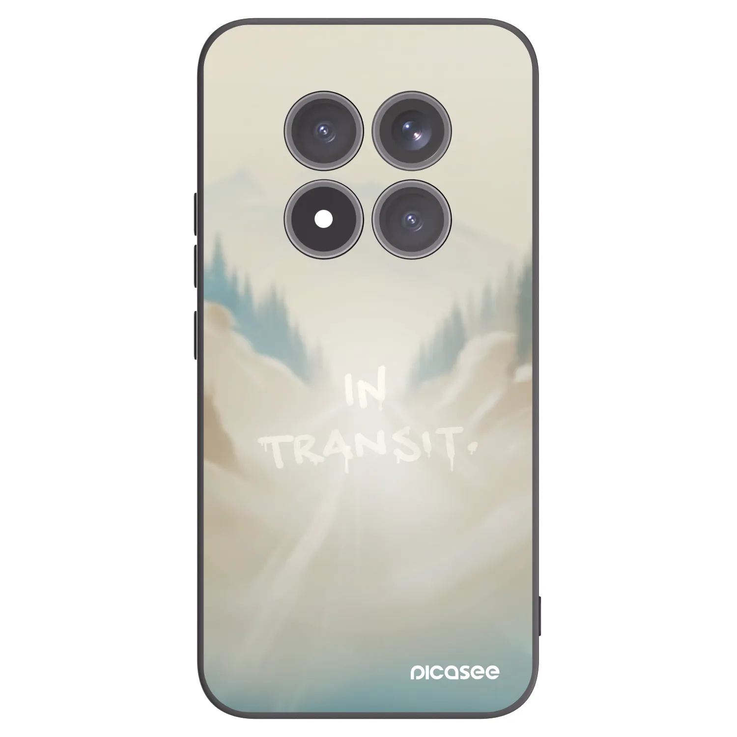 Picasee crna silikonska maskica za Xiaomi Redmi Note 15 Pro+ - IN TRANSIT
