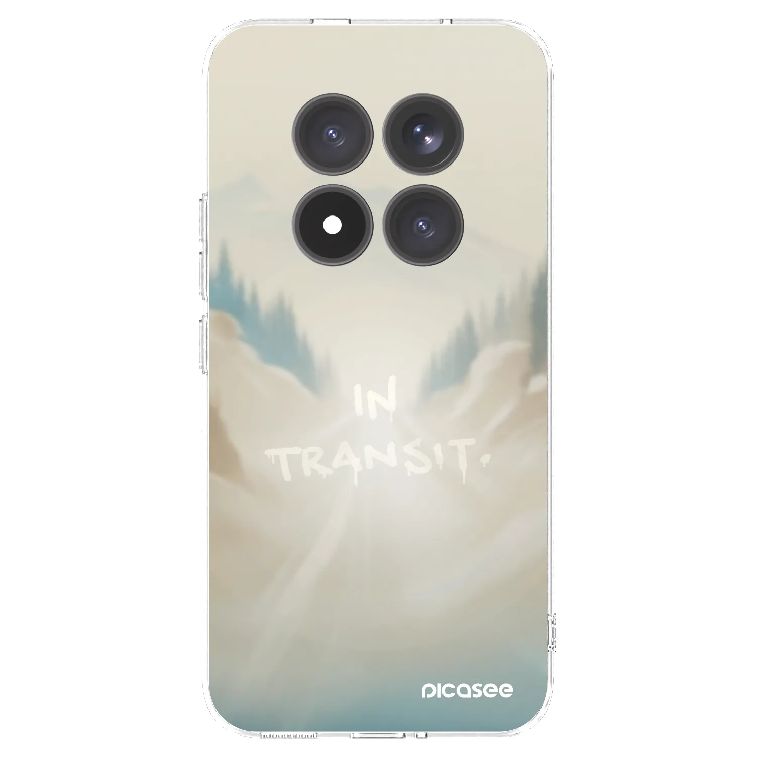 Picasee silikonska prozirna maskica za Xiaomi Redmi Note 15 Pro+ - IN TRANSIT