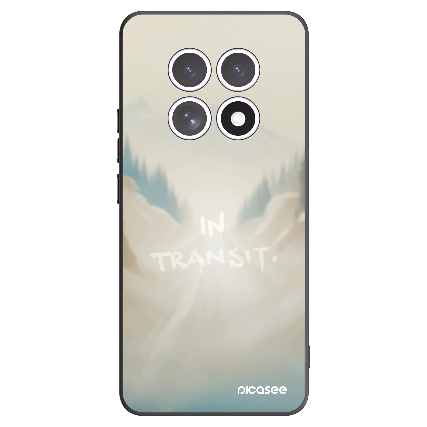 Picasee crna silikonska maskica za Xiaomi Redmi Note 15 - IN TRANSIT