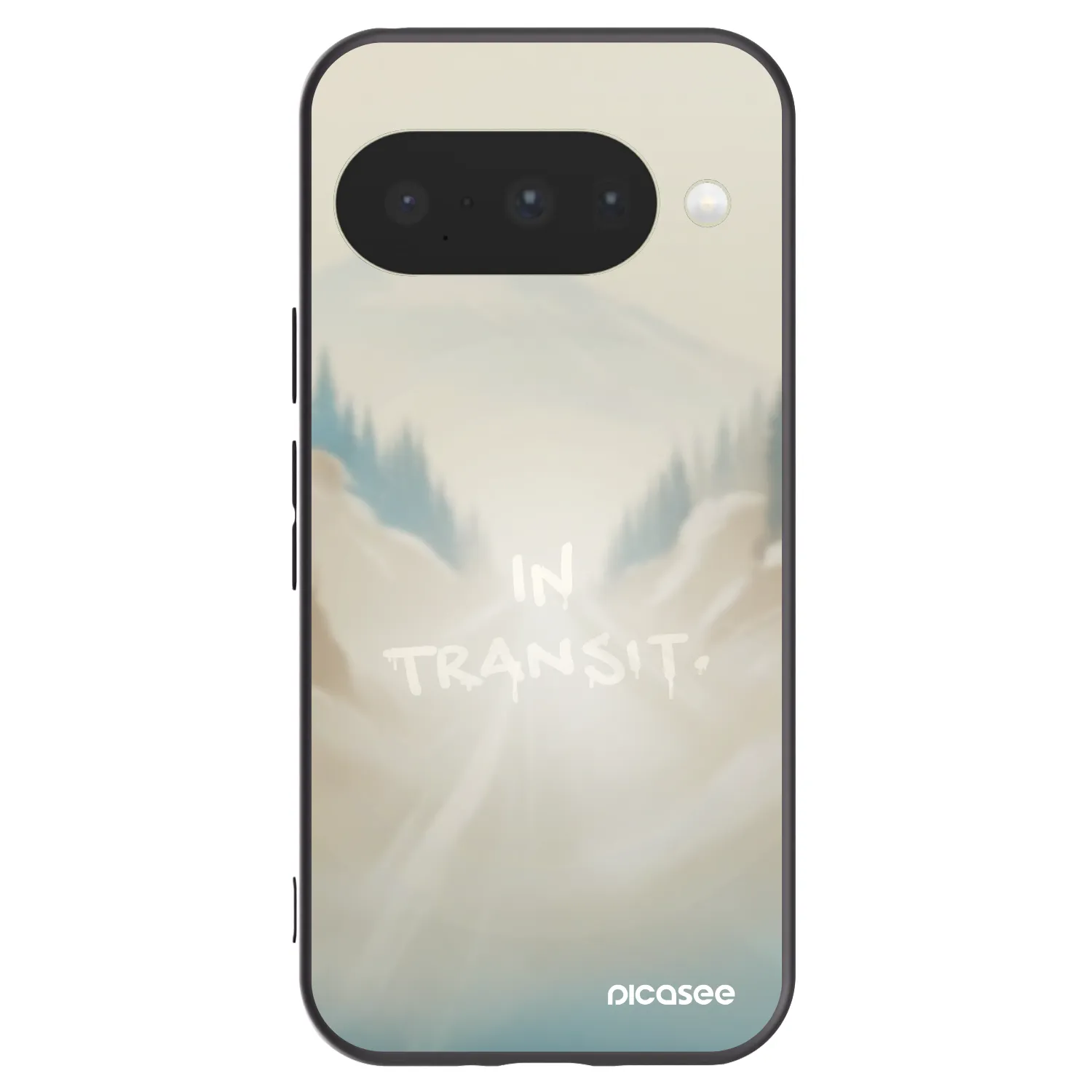 Picasee crna silikonska maskica za Google Pixel 10 - IN TRANSIT