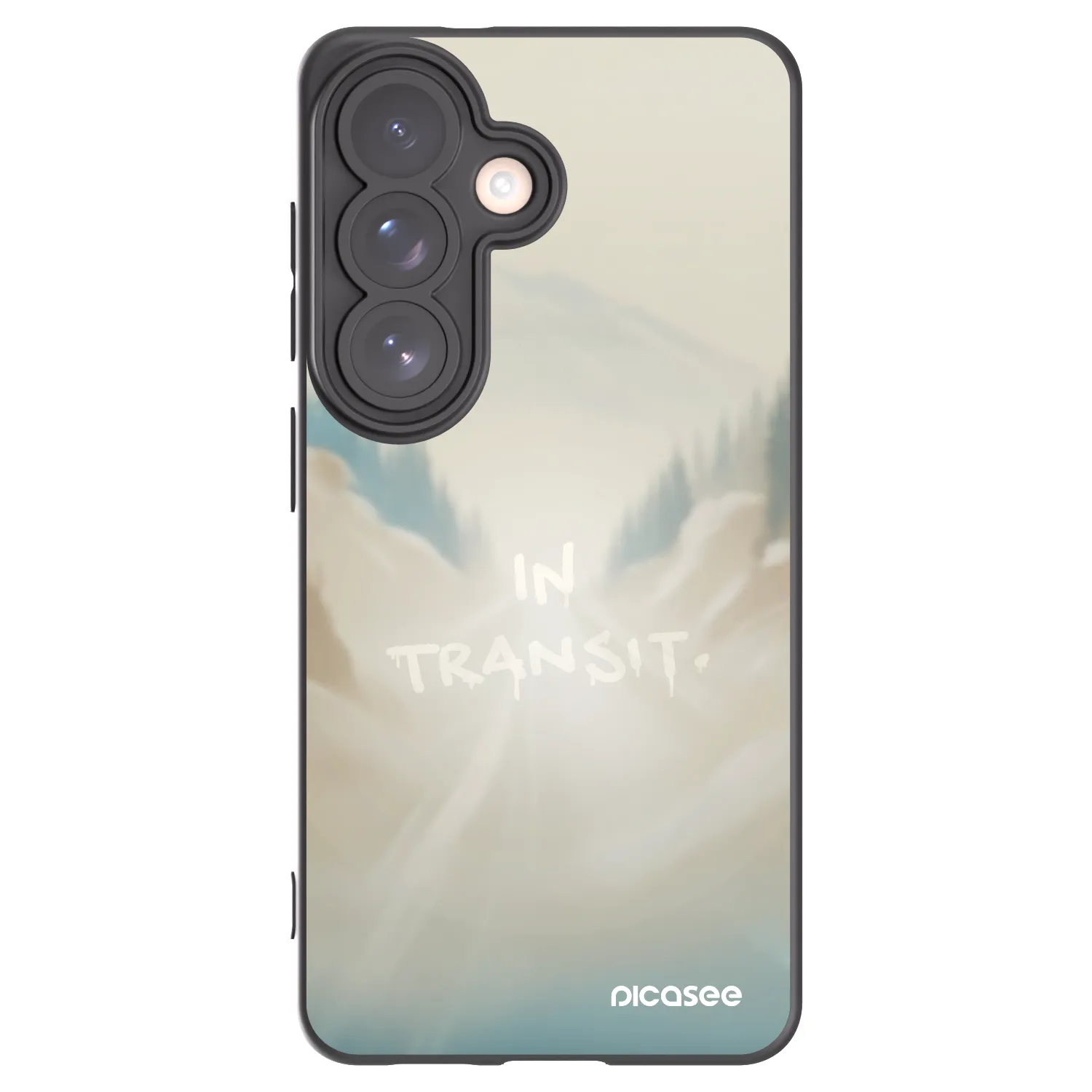 Picasee crna silikonska maskica za Samsung Galaxy S26 - IN TRANSIT