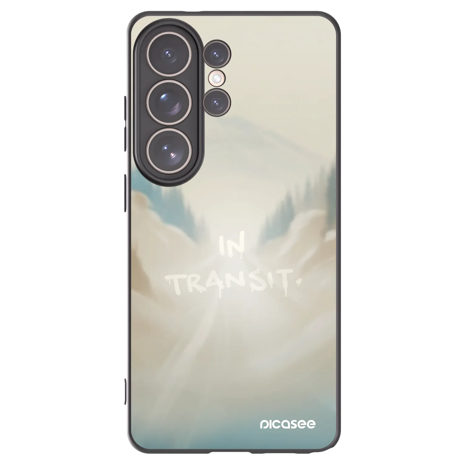 Picasee crna silikonska maskica za Samsung Galaxy S26 Ultra - IN TRANSIT