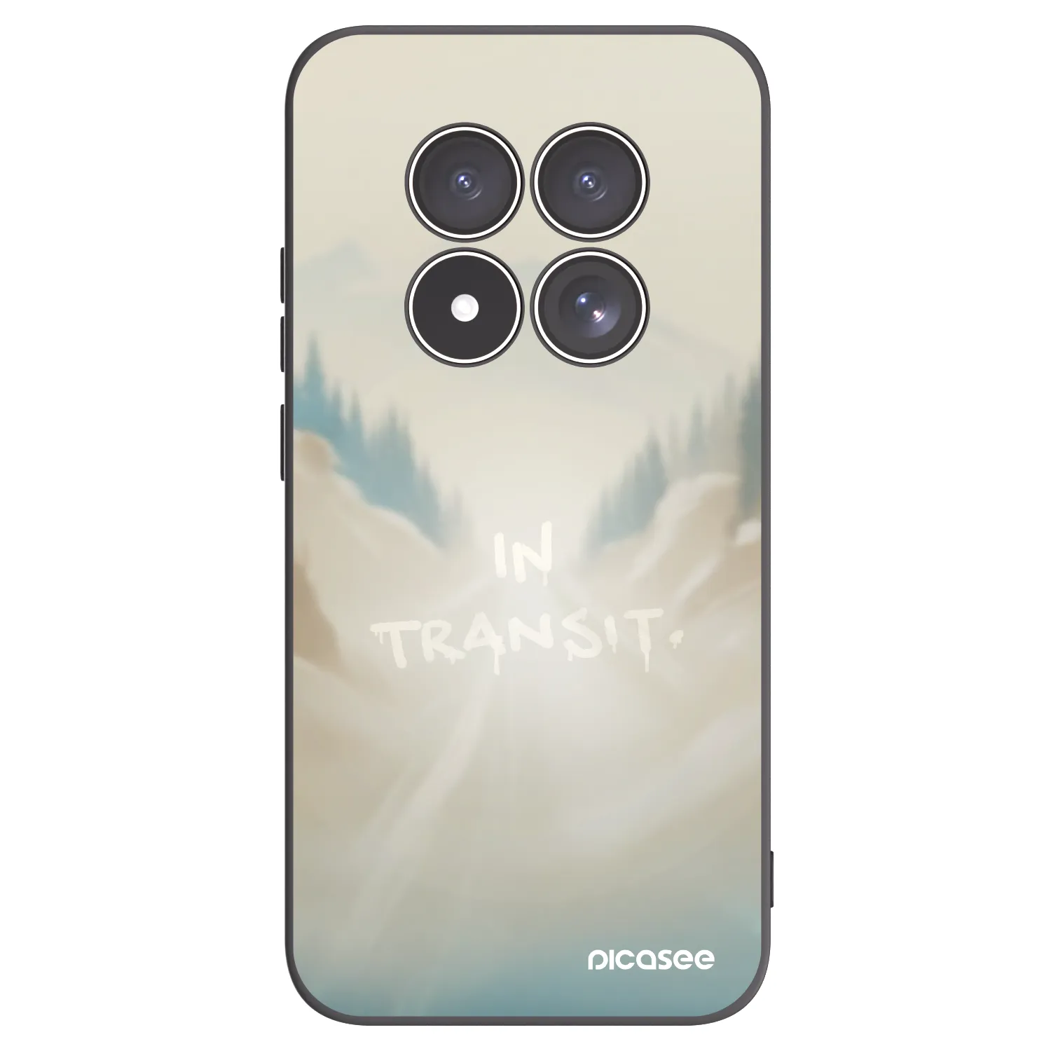 Picasee crna silikonska maskica za Xiaomi Redmi Note 15 Pro 5G - IN TRANSIT
