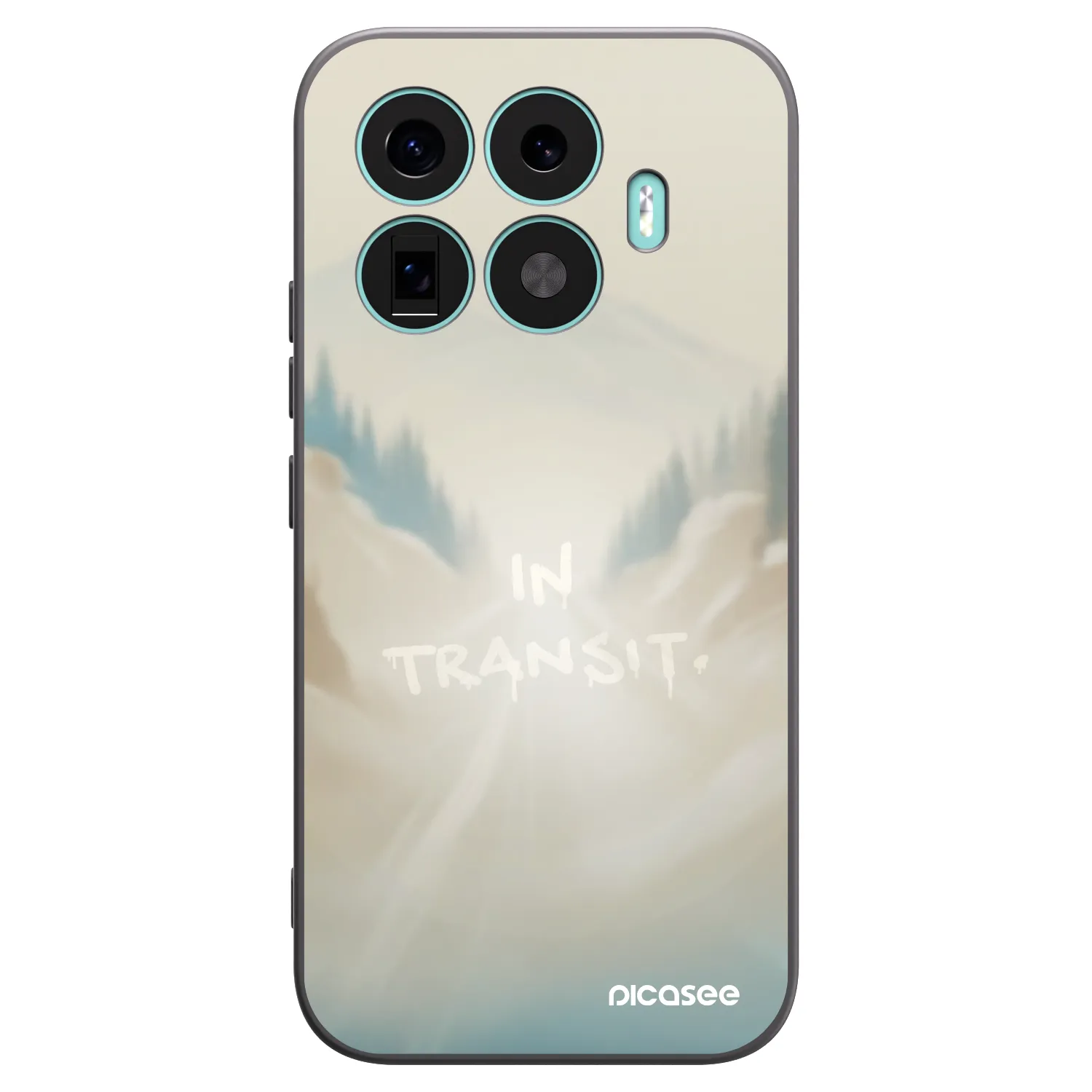 Picasee crna silikonska maskica za Xiaomi 17T - IN TRANSIT