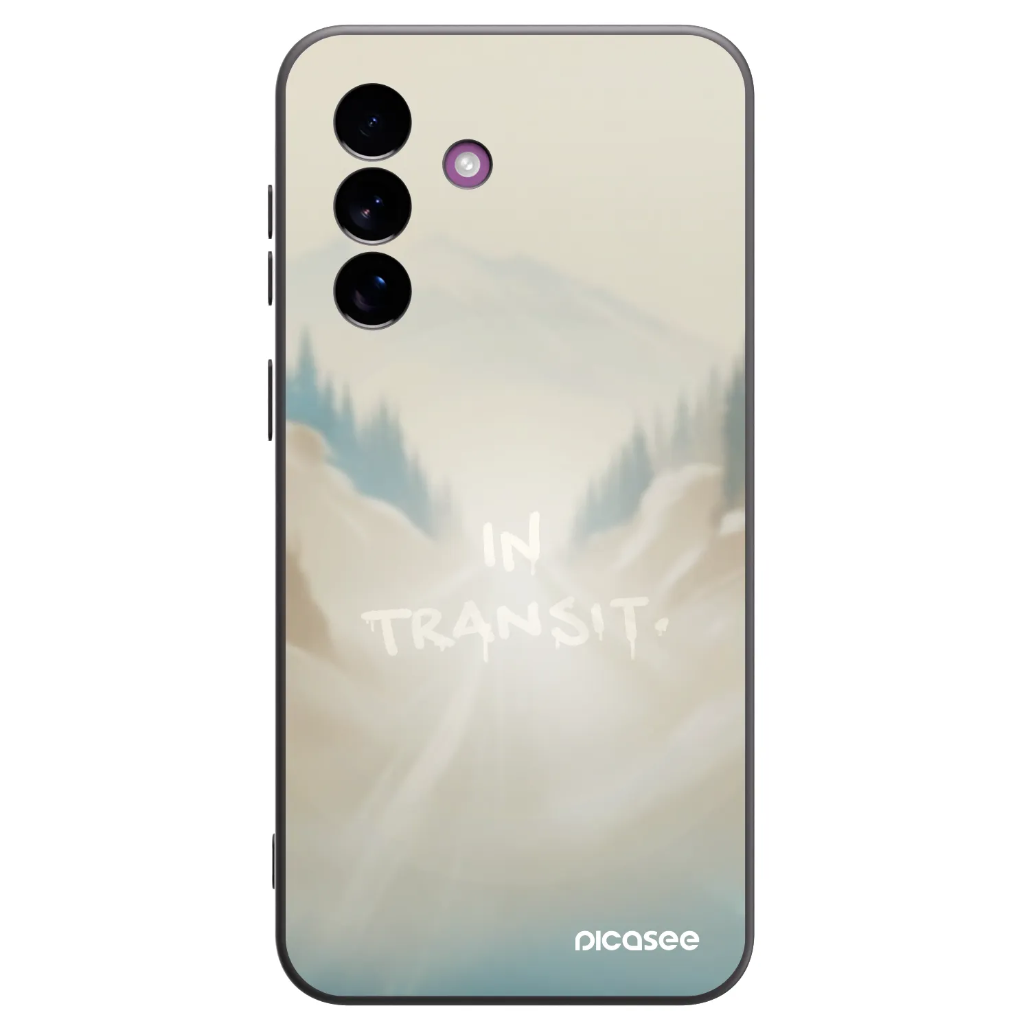 Picasee crna silikonska maskica za Samsung Galaxy A37 - IN TRANSIT