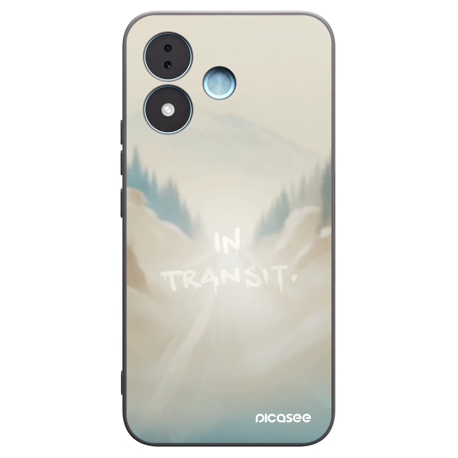 Picasee crna silikonska maskica za Xiaomi Redmi Note 17 5G - IN TRANSIT