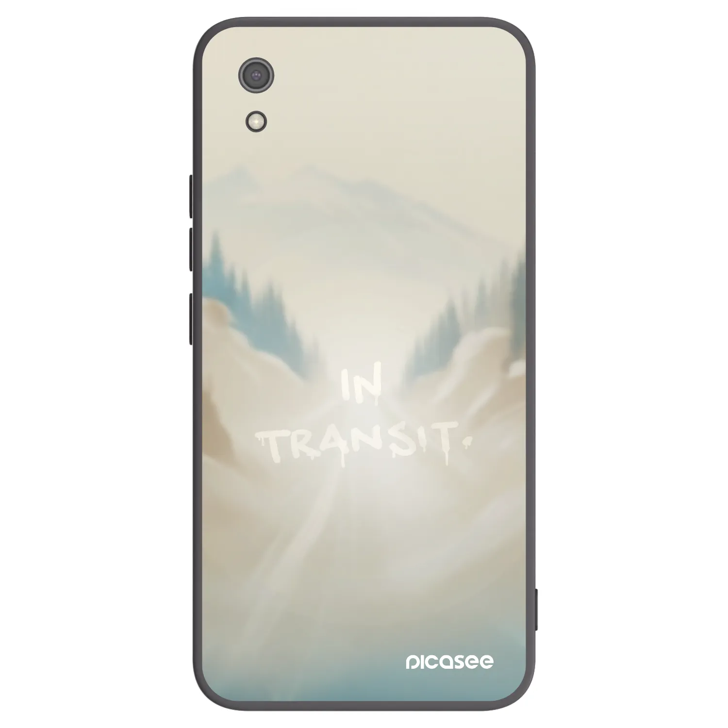 Picasee crna silikonska maskica za Xiaomi Redmi 7A - IN TRANSIT