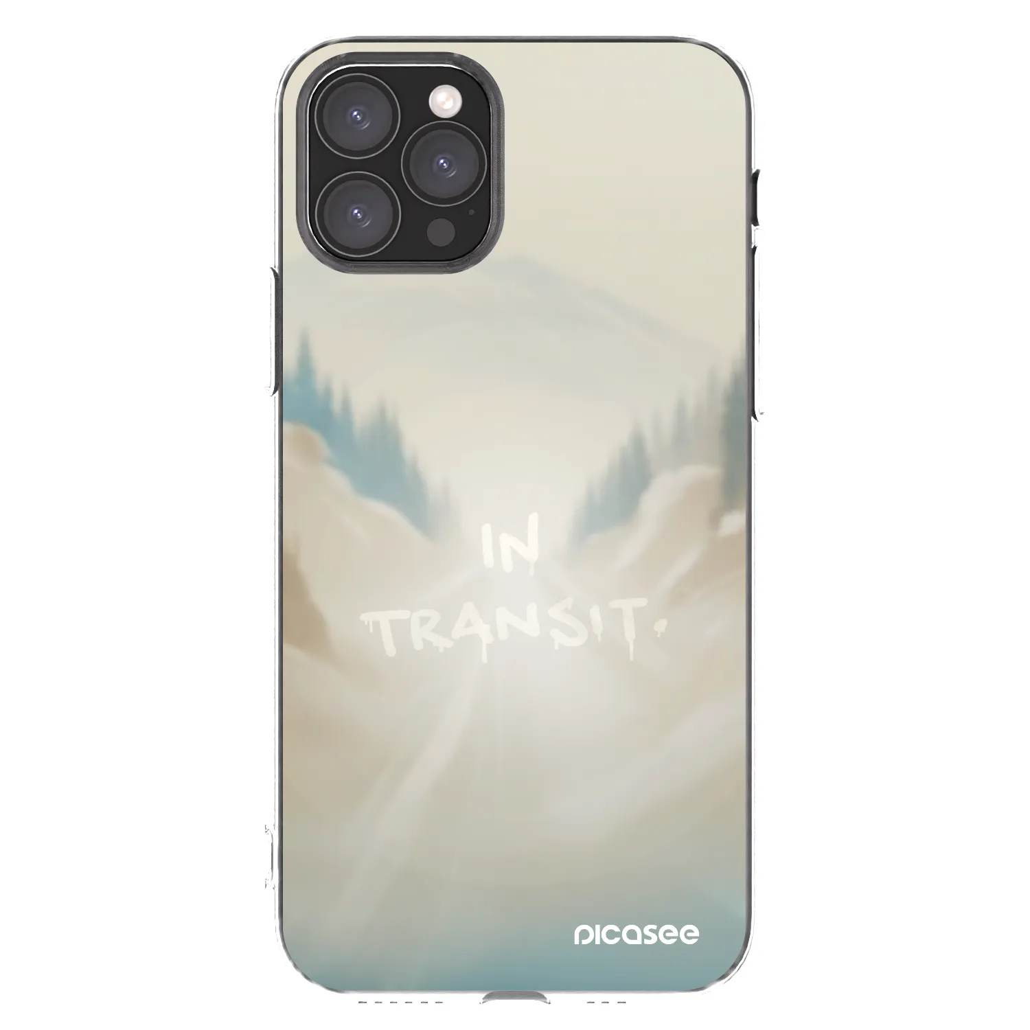 Picasee silikonska prozirna maskica za Apple iPhone 11 Pro - IN TRANSIT