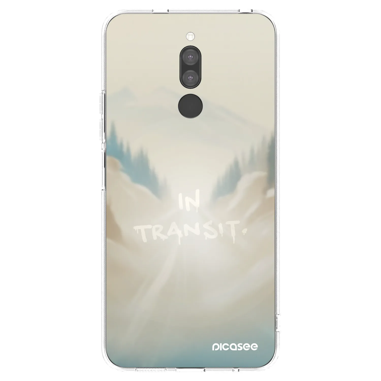 Picasee silikonska prozirna maskica za Xiaomi Redmi 8 - IN TRANSIT