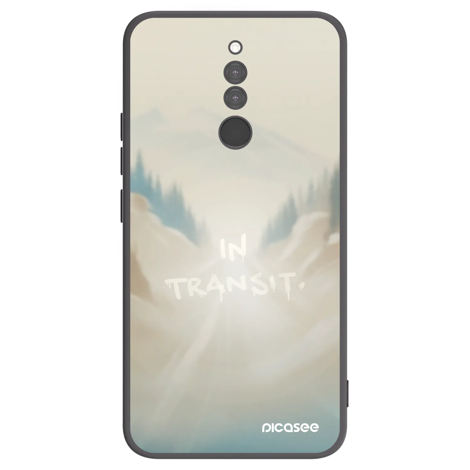 Picasee crna silikonska maskica za Xiaomi Redmi 8 - IN TRANSIT