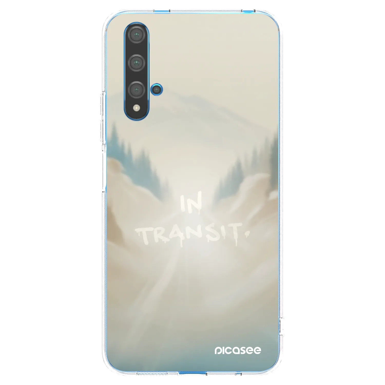 Picasee silikonska prozirna maskica za Huawei Nova 5T - IN TRANSIT