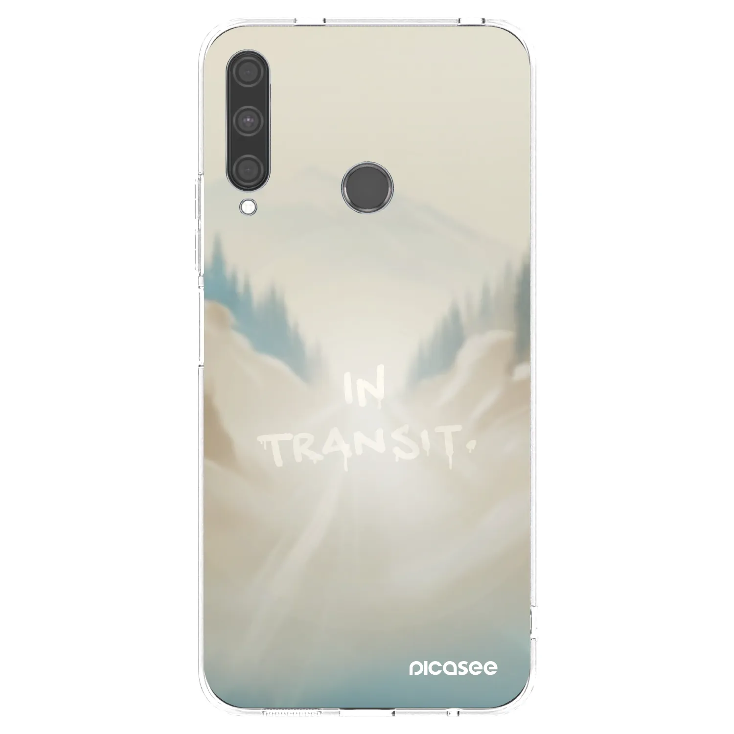 Picasee silikonska prozirna maskica za Huawei P40 Lite E - IN TRANSIT