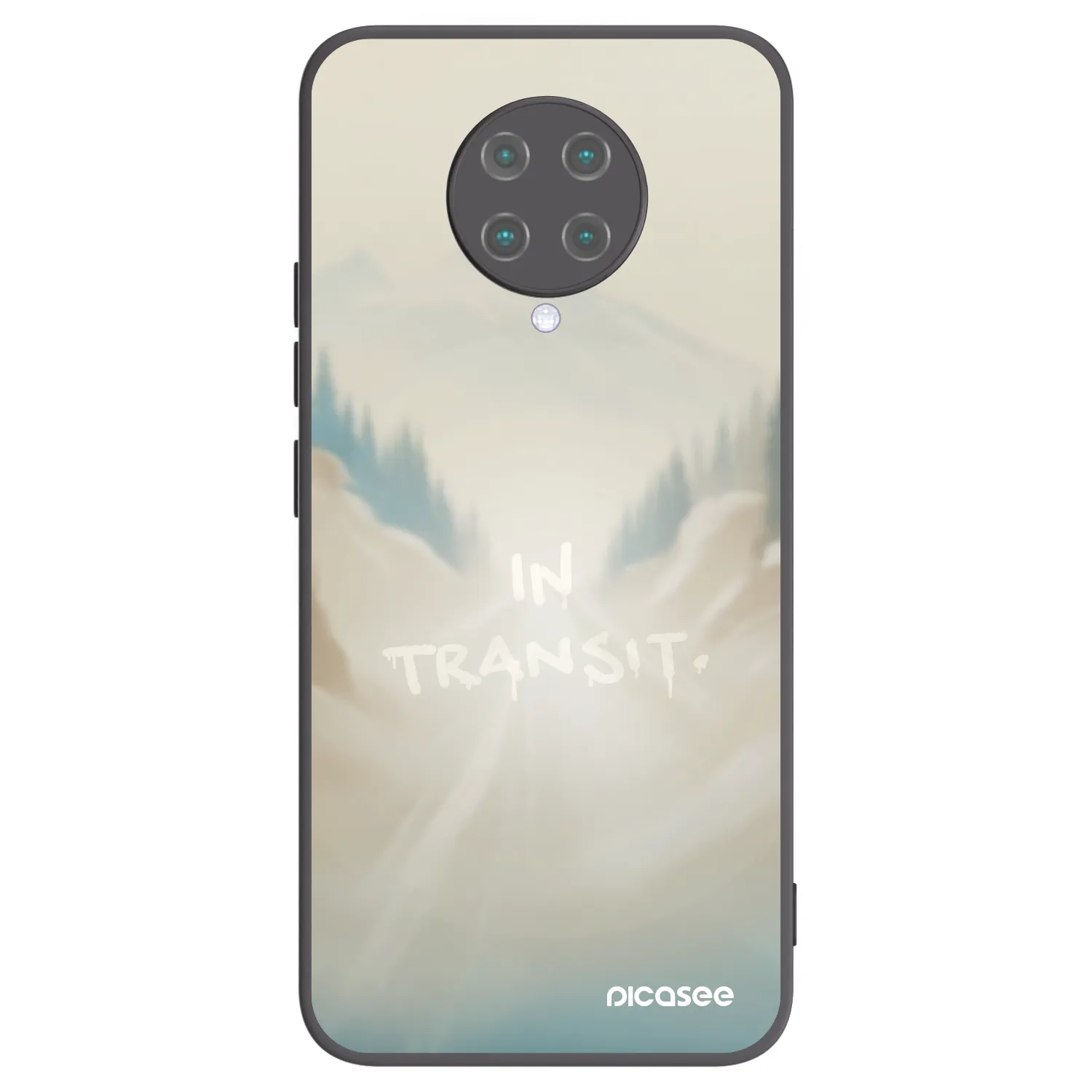 Picasee crna silikonska maskica za Xiaomi Poco F2 Pro - IN TRANSIT