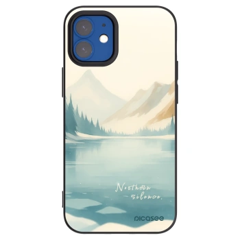 Picasee crna silikonska maskica za Apple iPhone 12 mini - NOTHERN SILENCE