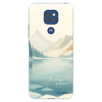 Picasee silikonska prozirna maskica za Motorola Moto G9 Play - NOTHERN SILENCE