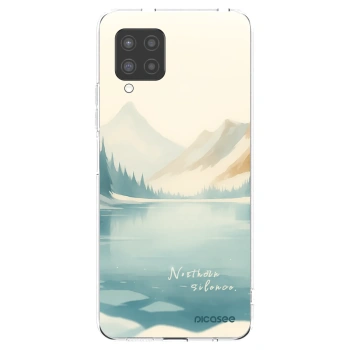 Picasee silikonska prozirna maskica za Samsung Galaxy A42 A426B - NOTHERN SILENCE