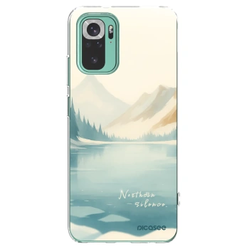Picasee silikonska prozirna maskica za Xiaomi Redmi Note 10 Pro - NOTHERN SILENCE