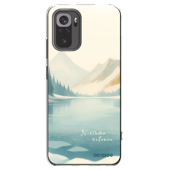 Picasee silikonska prozirna maskica za Xiaomi Redmi Note 10S - NOTHERN SILENCE