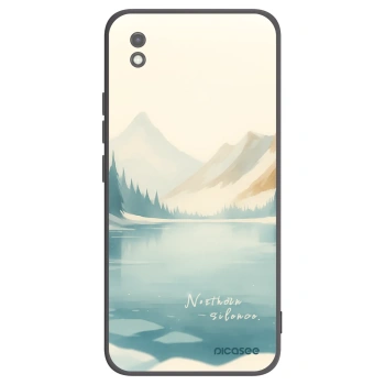 Picasee crna silikonska maskica za Xiaomi Redmi 9AT - NOTHERN SILENCE