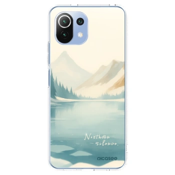 Picasee silikonska prozirna maskica za Xiaomi Mi 11 Lite - NOTHERN SILENCE