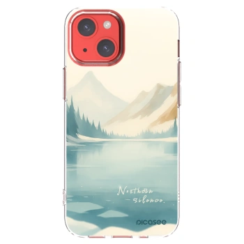 Picasee silikonska prozirna maskica za Apple iPhone 13 mini - NOTHERN SILENCE