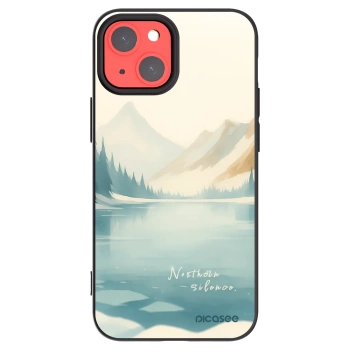 Picasee crna silikonska maskica za Apple iPhone 13 mini - NOTHERN SILENCE