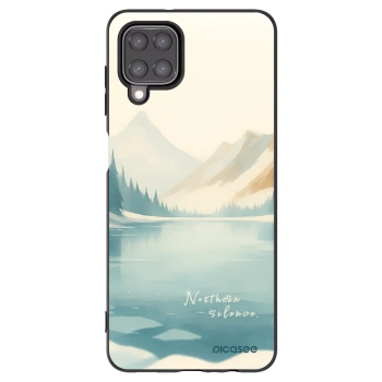 Picasee crna silikonska maskica za Samsung Galaxy M12 M127F - NOTHERN SILENCE