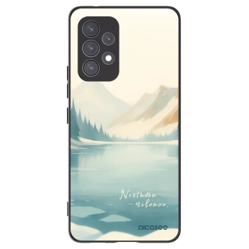 Picasee crna silikonska maskica za Samsung Galaxy A53 5G A536 - NOTHERN SILENCE