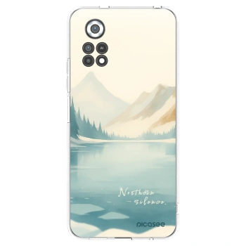 Picasee silikonska prozirna maskica za Xiaomi Poco X4 Pro 5G - NOTHERN SILENCE