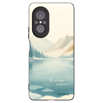 Picasee crna silikonska maskica za Huawei Nova 9 SE - NOTHERN SILENCE