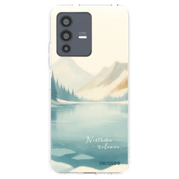 Picasee silikonska prozirna maskica za Vivo V23 5G - NOTHERN SILENCE